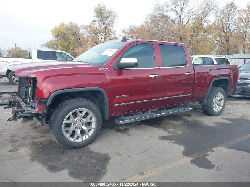 2017 GMC Sierra 1500 Slt VIN: 3GTU2NEC4HG356583 Lot: 40832405