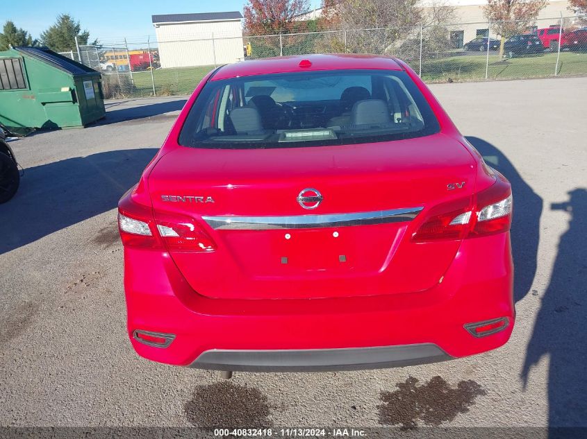 2019 Nissan Sentra Sv VIN: 3N1AB7AP8KY247491 Lot: 40832418