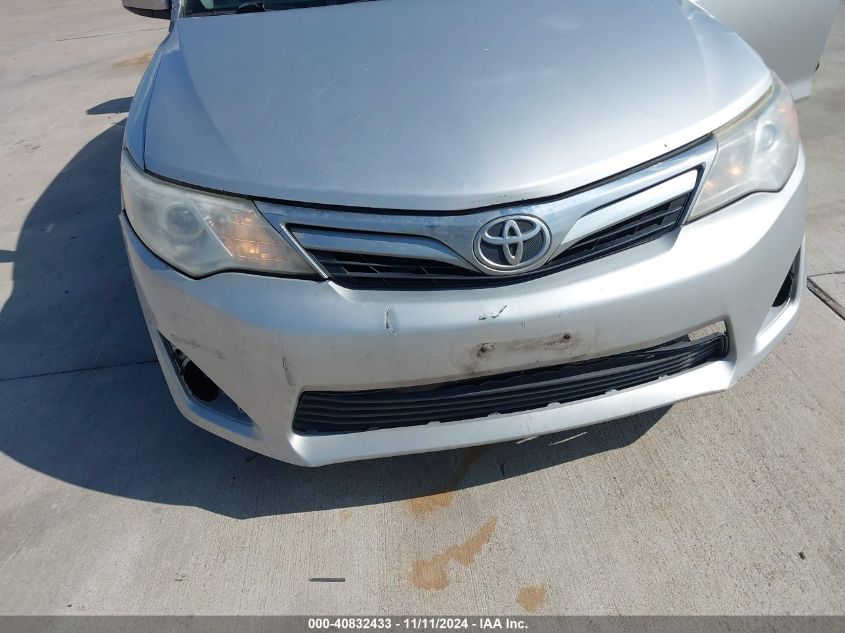 2012 Toyota Camry Le VIN: 4T1BF1FK0CU113686 Lot: 40832433