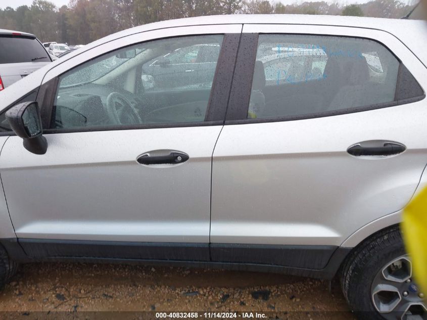 2018 Ford Ecosport S VIN: MAJ3P1RE1JC189499 Lot: 40832458