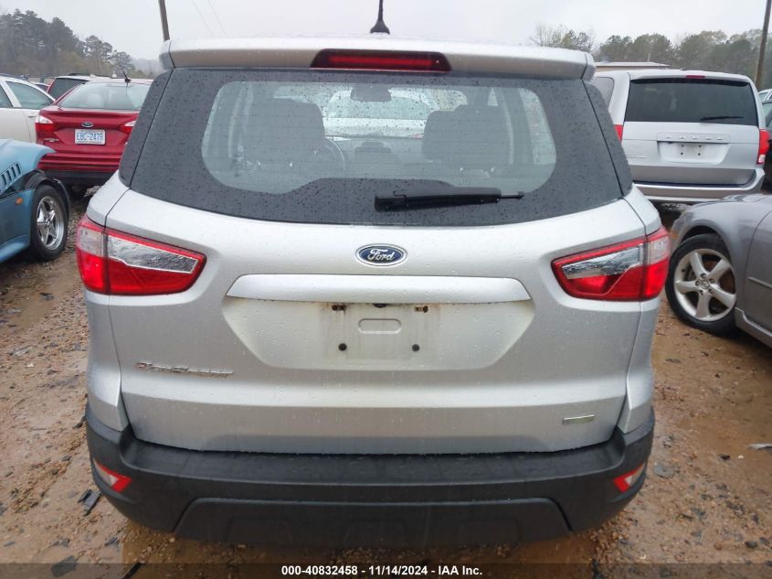 2018 Ford Ecosport S VIN: MAJ3P1RE1JC189499 Lot: 40832458