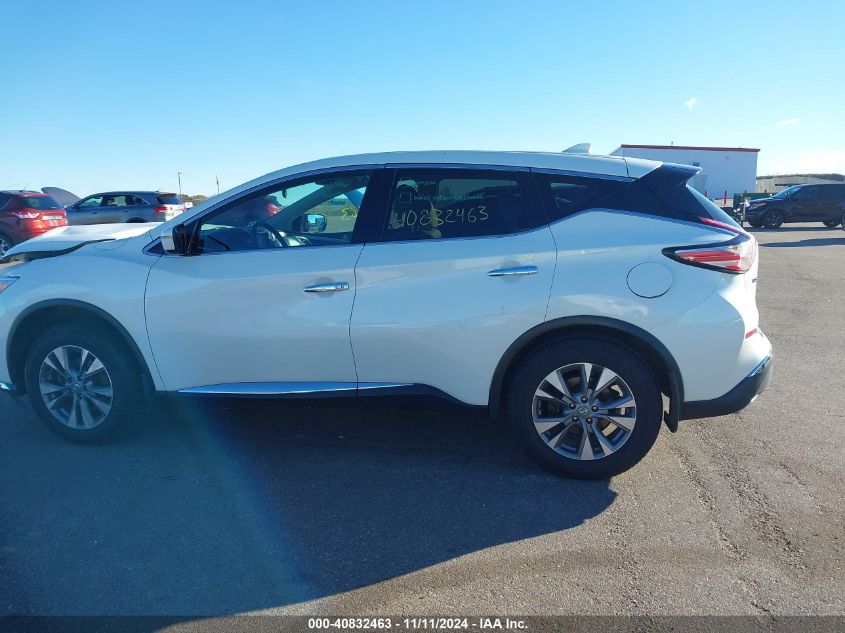 2017 Nissan Murano S VIN: 5N1AZ2MH0HN172402 Lot: 40832463