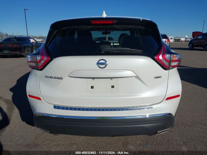 2017 Nissan Murano S VIN: 5N1AZ2MH0HN172402 Lot: 40832463