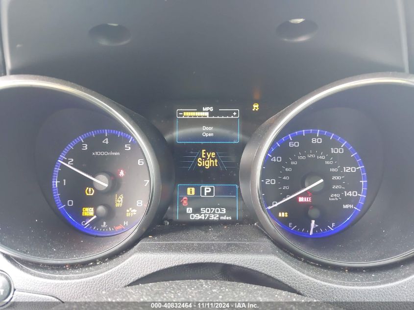 2019 SUBARU LEGACY VIN: 4S3BNAB63K3004336