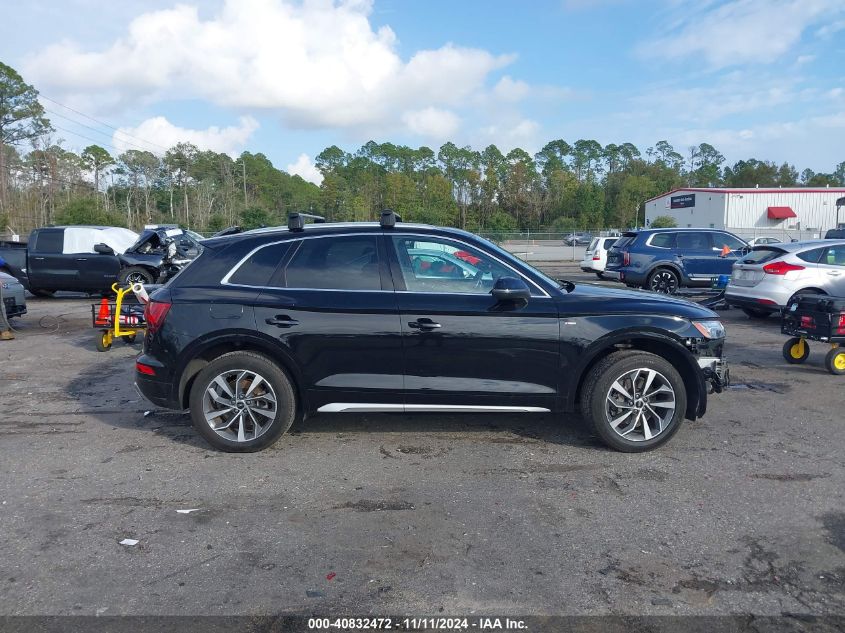 2022 Audi Q5 Premium Plus 45 Tfsi S Line Quattro S Tronic VIN: WA1EAAFY9N2071077 Lot: 40832472