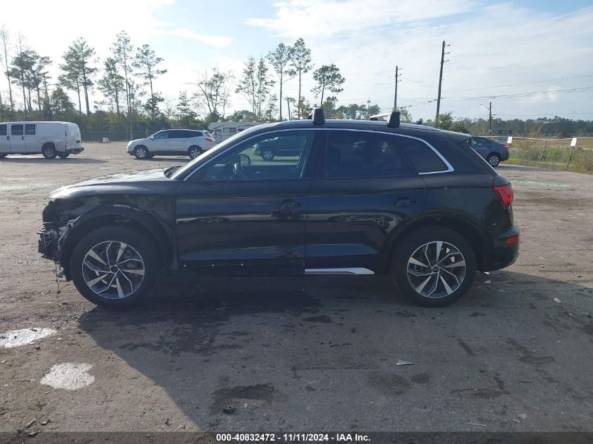 2022 Audi Q5 Premium Plus 45 Tfsi S Line Quattro S Tronic VIN: WA1EAAFY9N2071077 Lot: 40832472