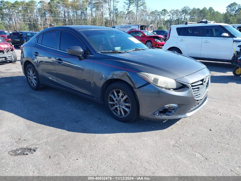 2016 Mazda Mazda3 I Sport VIN: JM1BM1U71G1303030 Lot: 40832476