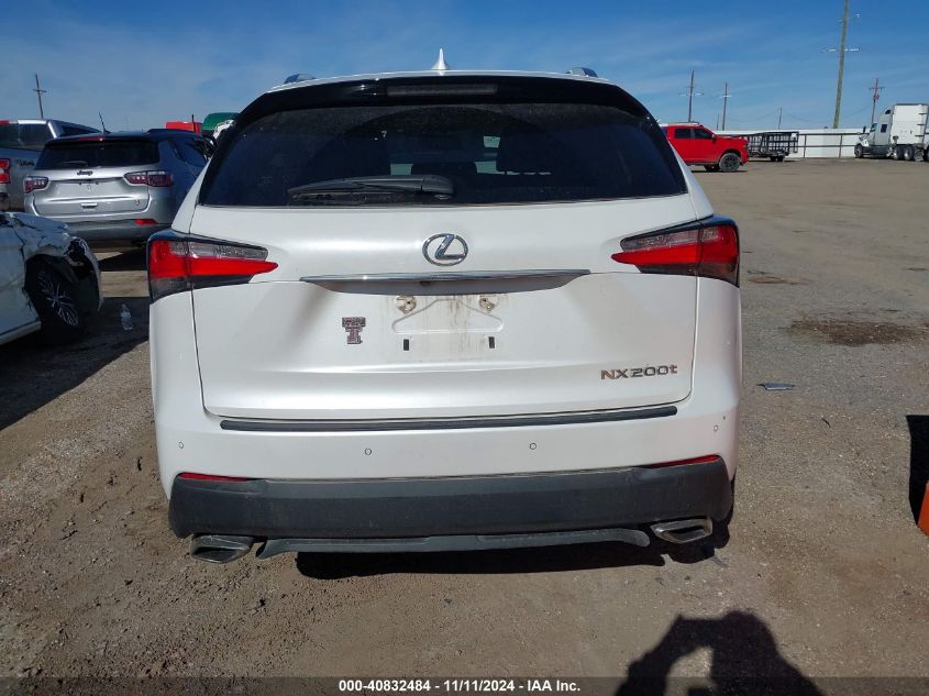 2016 Lexus Nx VIN: JTJYARBZ0G2025251 Lot: 40832484