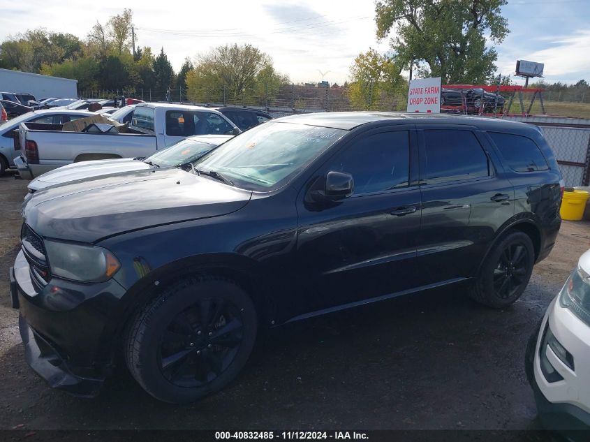 2013 Dodge Durango R/T VIN: 1C4SDHCT1DC697717 Lot: 40832485