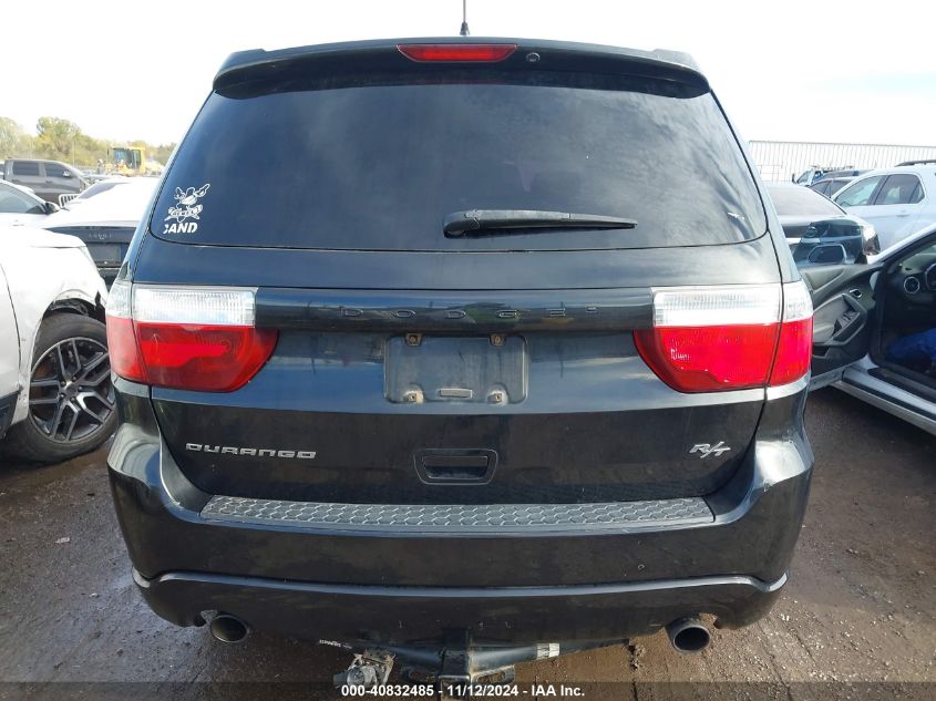 2013 Dodge Durango R/T VIN: 1C4SDHCT1DC697717 Lot: 40832485