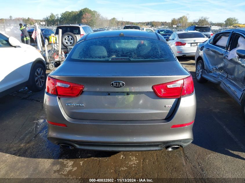 2015 Kia Optima Lx VIN: 5XXGM4A73FG438928 Lot: 40832502