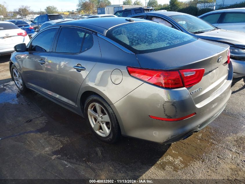 2015 Kia Optima Lx VIN: 5XXGM4A73FG438928 Lot: 40832502