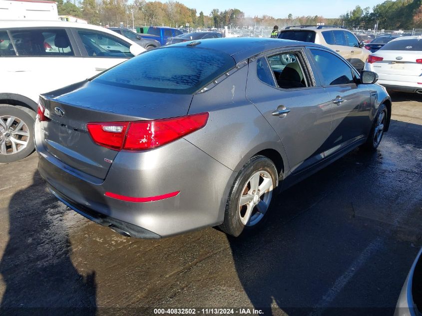 2015 Kia Optima Lx VIN: 5XXGM4A73FG438928 Lot: 40832502