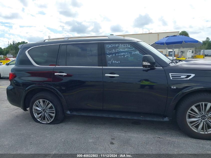 2019 Infiniti Qx80 Luxe/Limited VIN: JN8AZ2NE9K9233422 Lot: 40832503