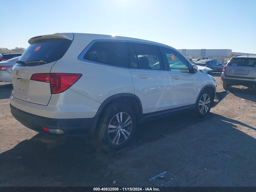 Vin: 5fnyf5h44gb012850, lot: 41322110, honda pilot ex 20164