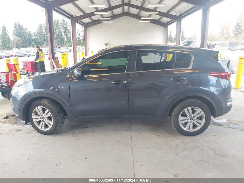 2019 Kia Sportage Lx VIN: KNDPMCAC1K7552940 Lot: 40832509