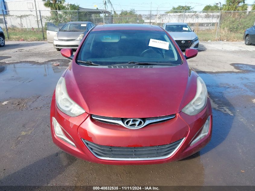 2015 Hyundai Elantra Se/Sport/Limited VIN: 5NPDH4AE4FH571823 Lot: 40832535