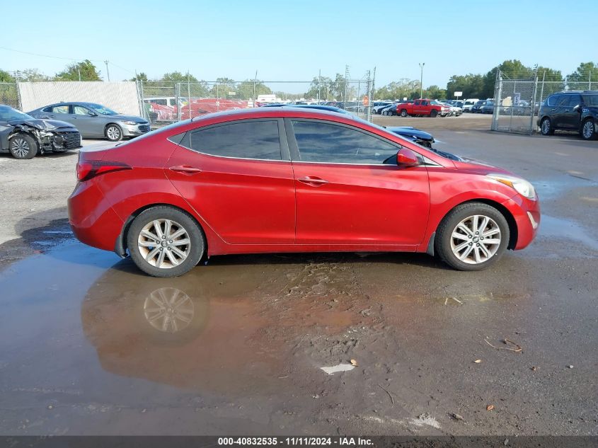 2015 Hyundai Elantra Se/Sport/Limited VIN: 5NPDH4AE4FH571823 Lot: 40832535