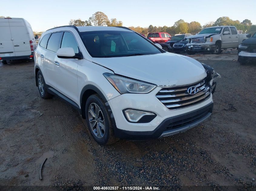 VIN KM8SM4HF9EU075742 2014 HYUNDAI SANTA FE no.1