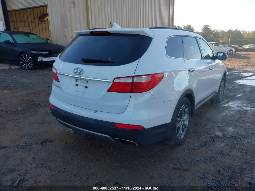 VIN KM8SM4HF9EU075742 2014 HYUNDAI SANTA FE no.4