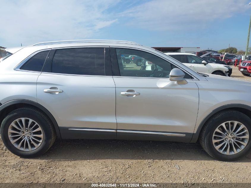 2016 Lincoln Mkx Select VIN: 2LMTJ6KR5GBL59782 Lot: 40832548