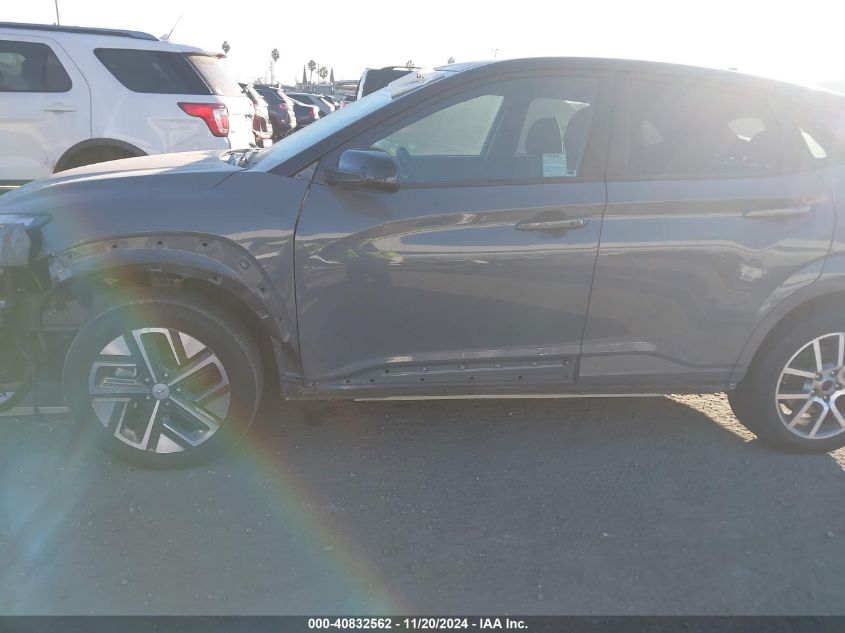 2022 Hyundai Kona Electric Sel VIN: KM8K23AG8NU141104 Lot: 40832562