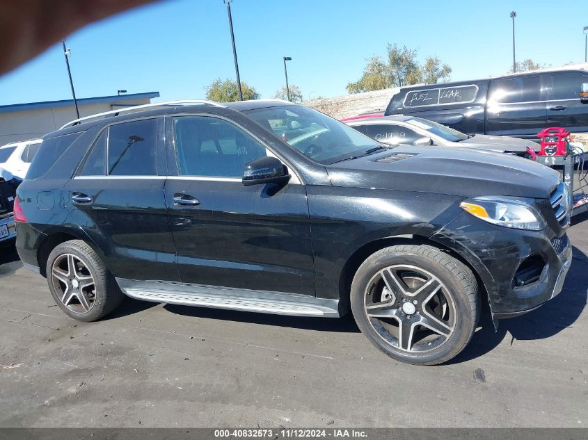 2016 Mercedes-Benz Gle 350 VIN: 4JGDA5JB3GA710196 Lot: 40832573