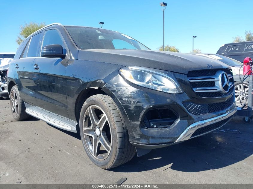 2016 Mercedes-Benz Gle 350 VIN: 4JGDA5JB3GA710196 Lot: 40832573