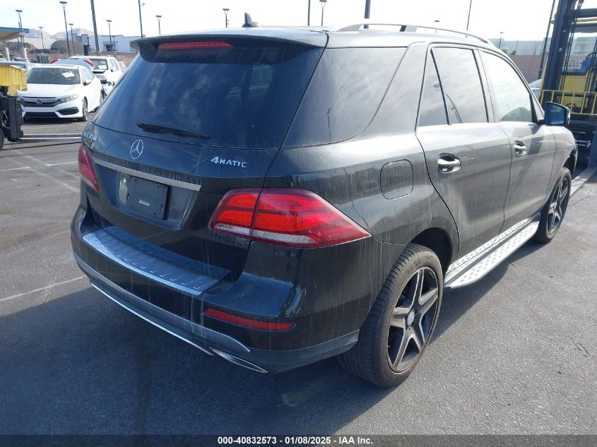 VIN 4JGDA5JB3GA710196 2016 Mercedes-Benz GLE 350 no.4