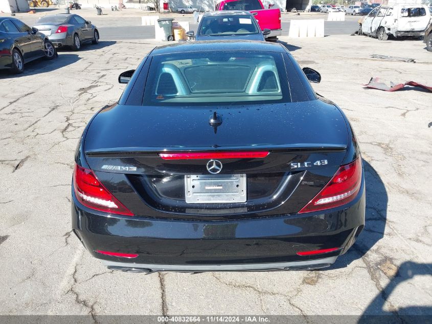 2017 Mercedes-Benz Amg Slc 43 VIN: WDDPK6GA6HF138716 Lot: 40832664