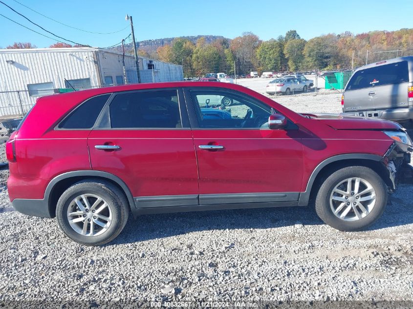 2015 Kia Sorento Lx VIN: 5XYKT3A65FG581244 Lot: 40832667