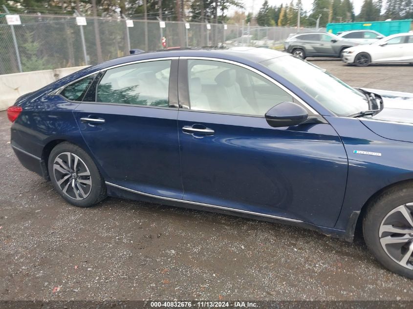 2020 Honda Accord Hybrid Touring VIN: 1HGCV3F94LA017101 Lot: 40832676