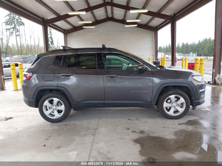 2020 Jeep Compass Latitude Fwd VIN: 3C4NJCBB5LT253499 Lot: 40832678