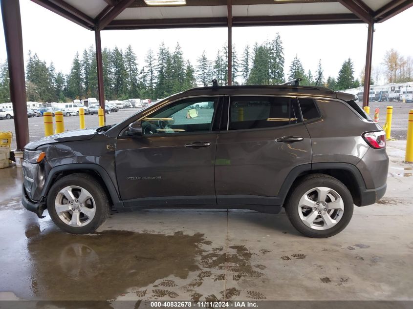 2020 Jeep Compass Latitude Fwd VIN: 3C4NJCBB5LT253499 Lot: 40832678