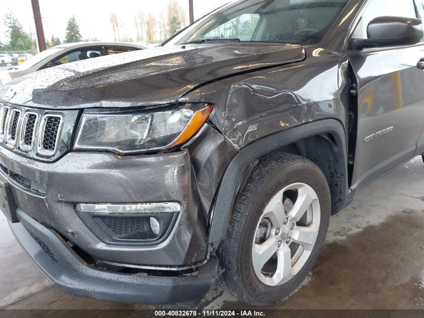 2020 Jeep Compass Latitude Fwd VIN: 3C4NJCBB5LT253499 Lot: 40832678