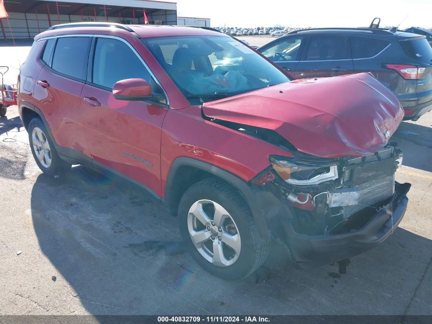 VIN 3C4NJDBB8KT834418 2019 Jeep Compass, Latitude 4X4 no.1