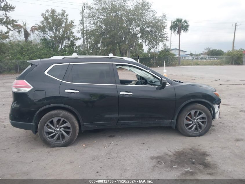 2016 Nissan Rogue Sl VIN: 5N1AT2MT1GC869948 Lot: 40832736