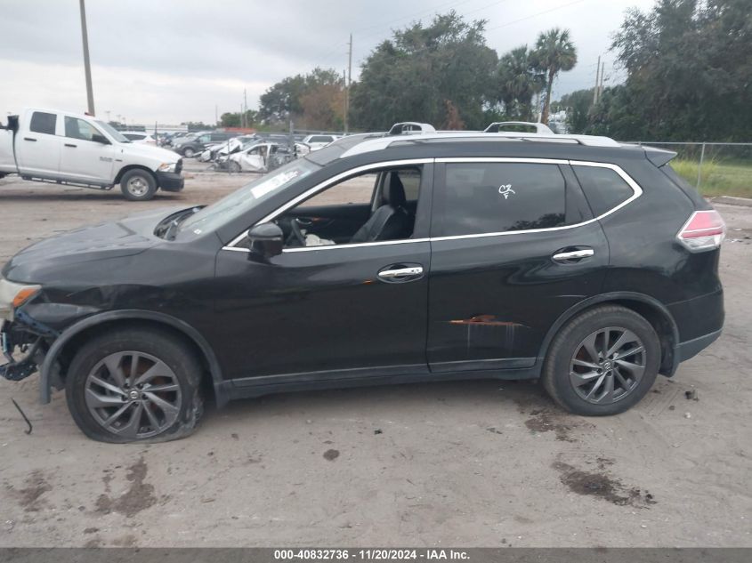 2016 Nissan Rogue Sl VIN: 5N1AT2MT1GC869948 Lot: 40832736