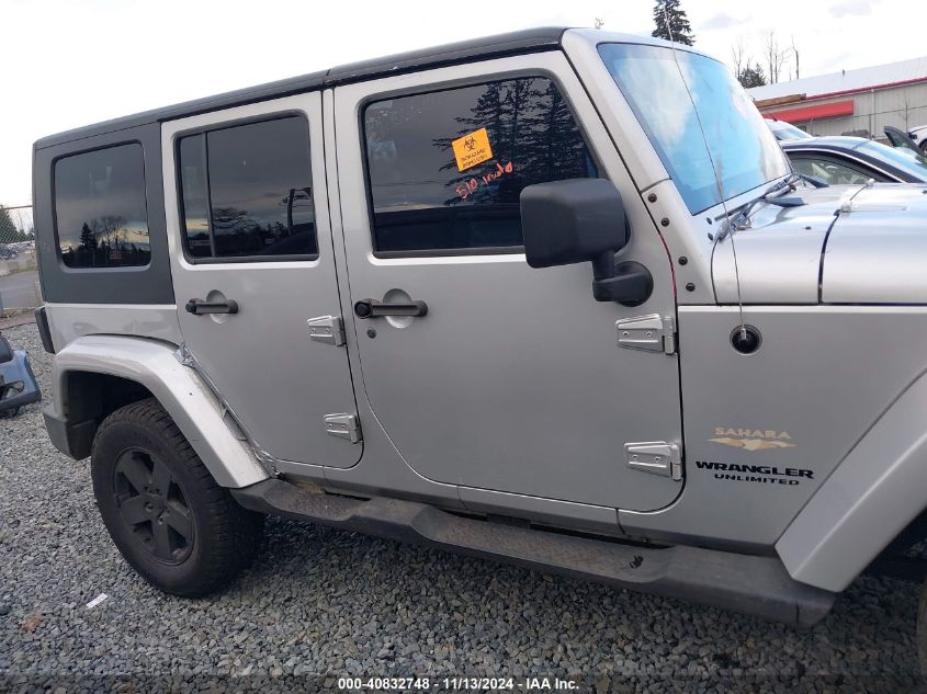 2007 Jeep Wrangler Unlimited Sahara VIN: 1J4GA591X7L175752 Lot: 40832748