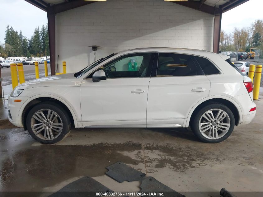 2018 Audi Q5 2.0T Premium/2.0T Tech Premium VIN: WA1BNAFY7J2012157 Lot: 40832756