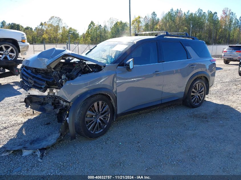 2022 Nissan Pathfinder Sl 4Wd VIN: 5N1DR3CD4NC207841 Lot: 40832757