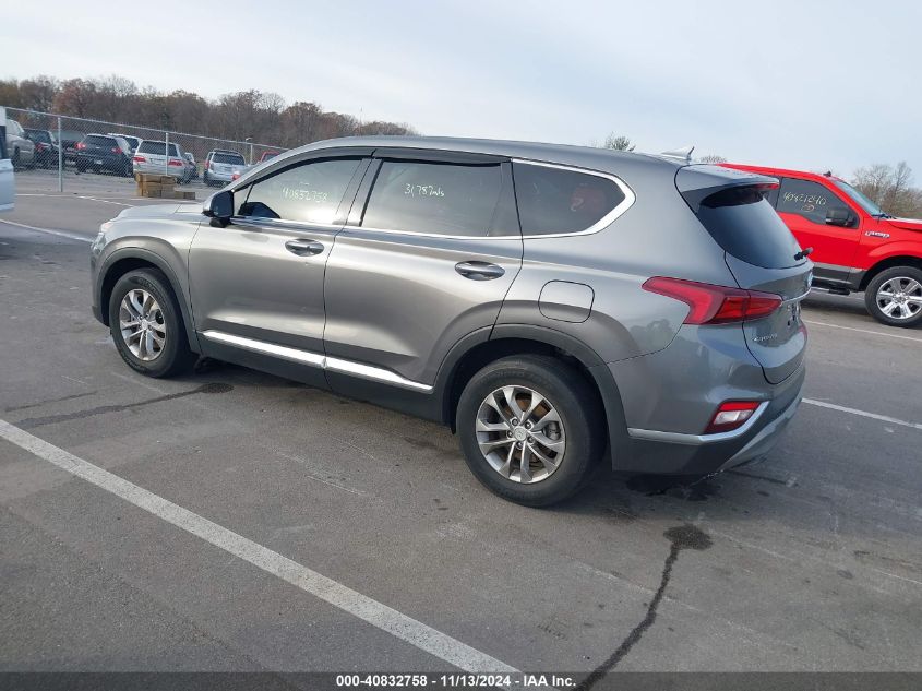 2020 Hyundai Santa Fe Sel VIN: 5NMS3CAD9LH174933 Lot: 40832758