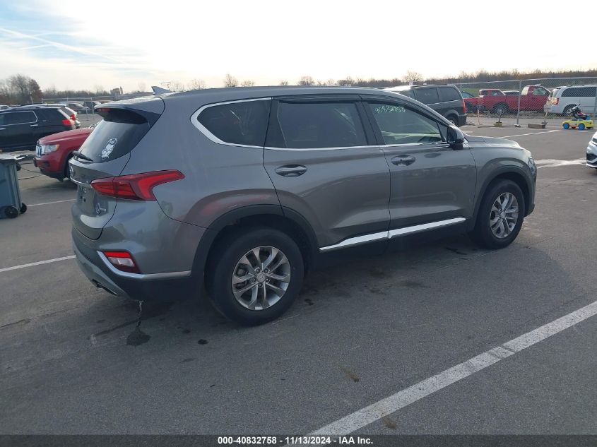 2020 Hyundai Santa Fe Sel VIN: 5NMS3CAD9LH174933 Lot: 40832758