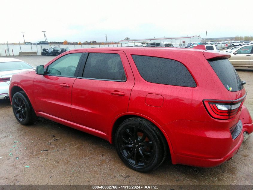 2019 Dodge Durango Gt Plus Awd VIN: 1C4RDJDG4KC605889 Lot: 40832766