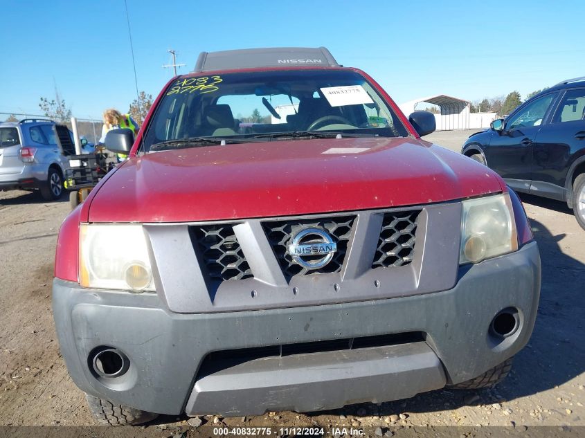 2006 Nissan Xterra S VIN: 5N1AN08W76C524618 Lot: 40832775