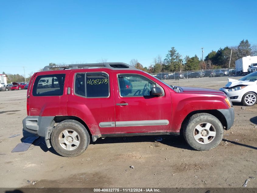 2006 Nissan Xterra S VIN: 5N1AN08W76C524618 Lot: 40832775