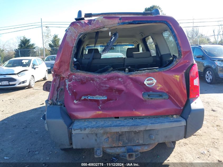 2006 Nissan Xterra S VIN: 5N1AN08W76C524618 Lot: 40832775