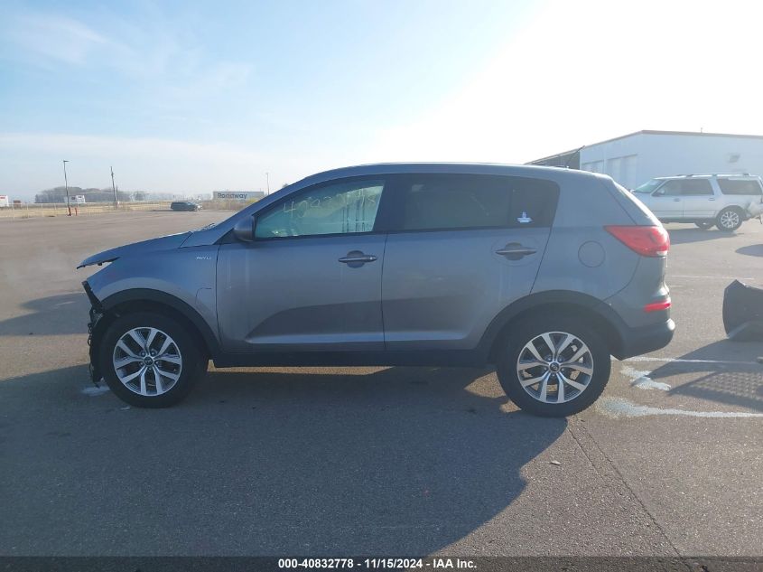 2016 Kia Sportage Lx VIN: KNDPBCAC0G7824634 Lot: 40832778