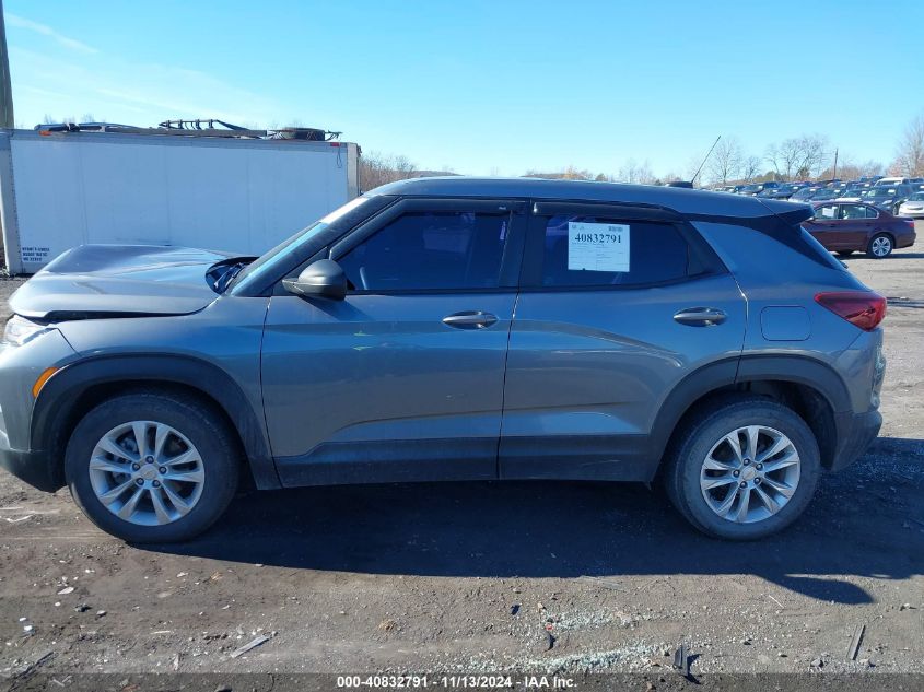 2021 Chevrolet Trailblazer Awd Ls VIN: KL79MNSLXMB017217 Lot: 40832791