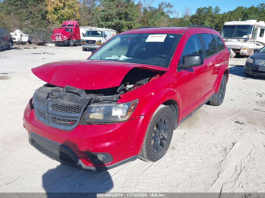 VIN 3C4PDCBBXKT804976 2019 Dodge Journey, SE no.2